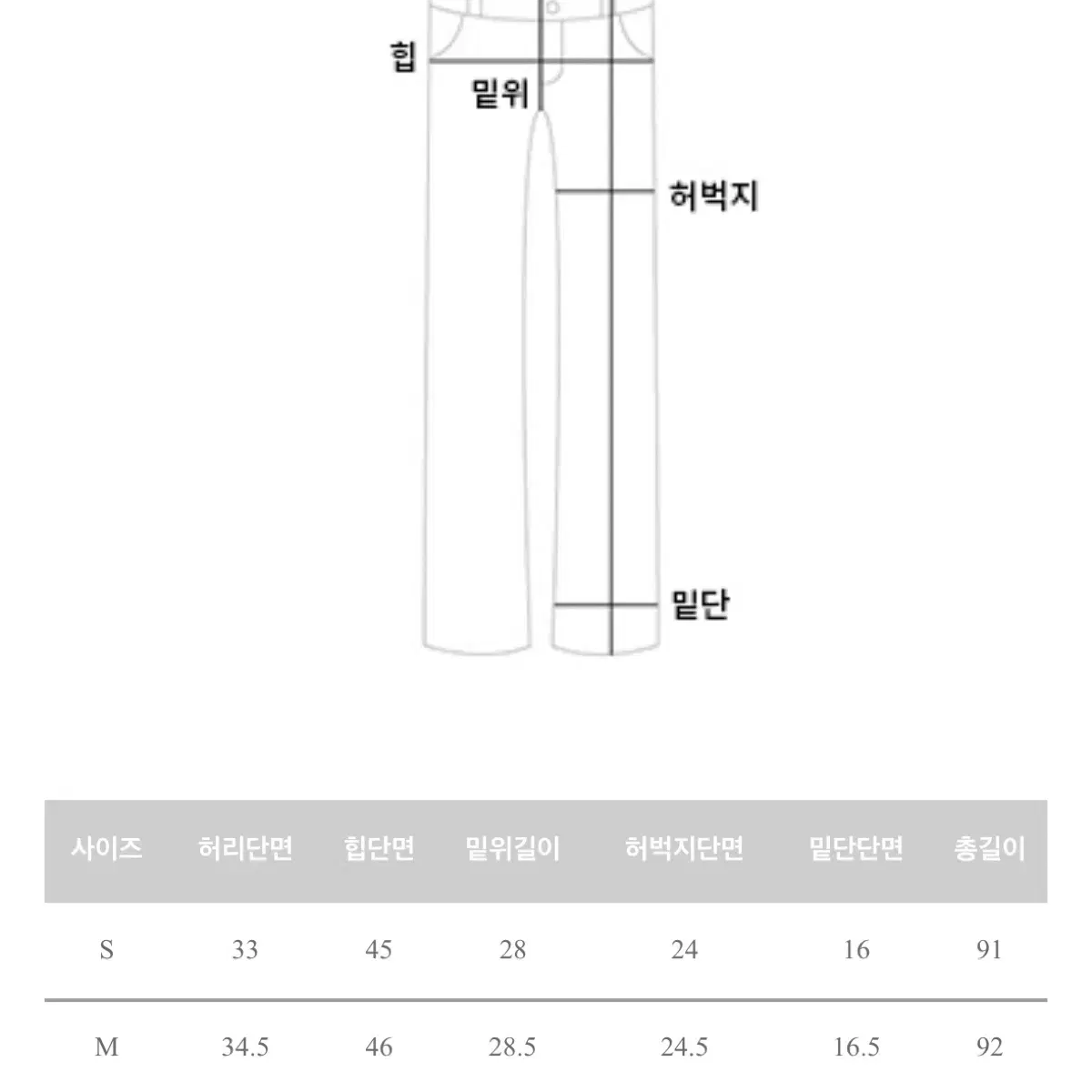 데님 팬츠