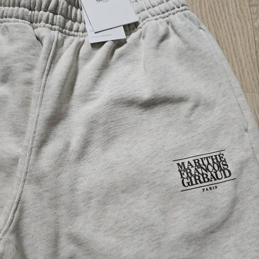 마리떼 CLASSIC LOGO STRING SWEATPANTS