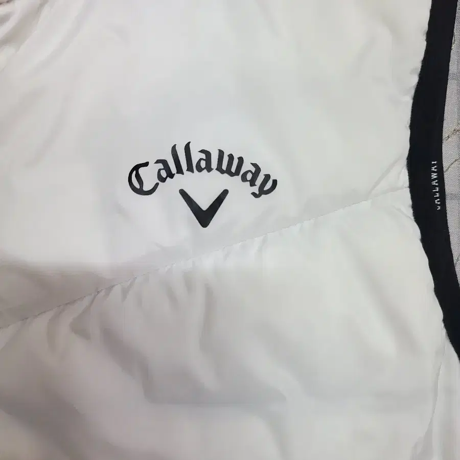 CALLAWAY 캘러웨이골프 구스다운 조끼 베스트 화이트 M