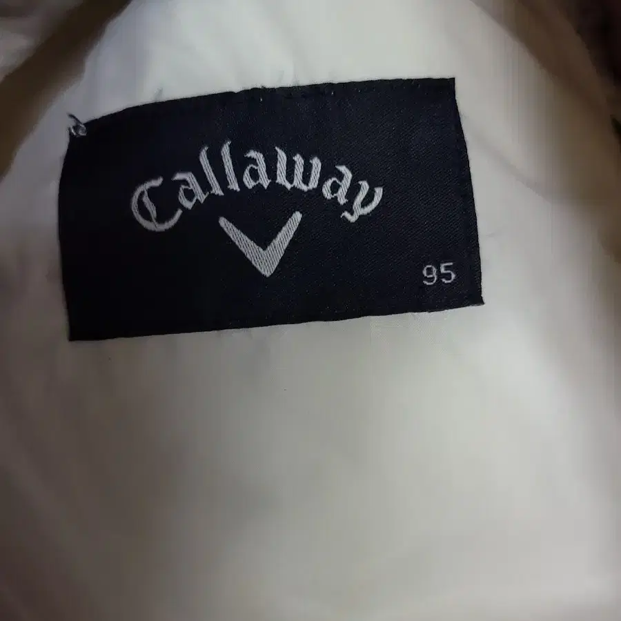 CALLAWAY 캘러웨이골프 구스다운 조끼 베스트 화이트 M