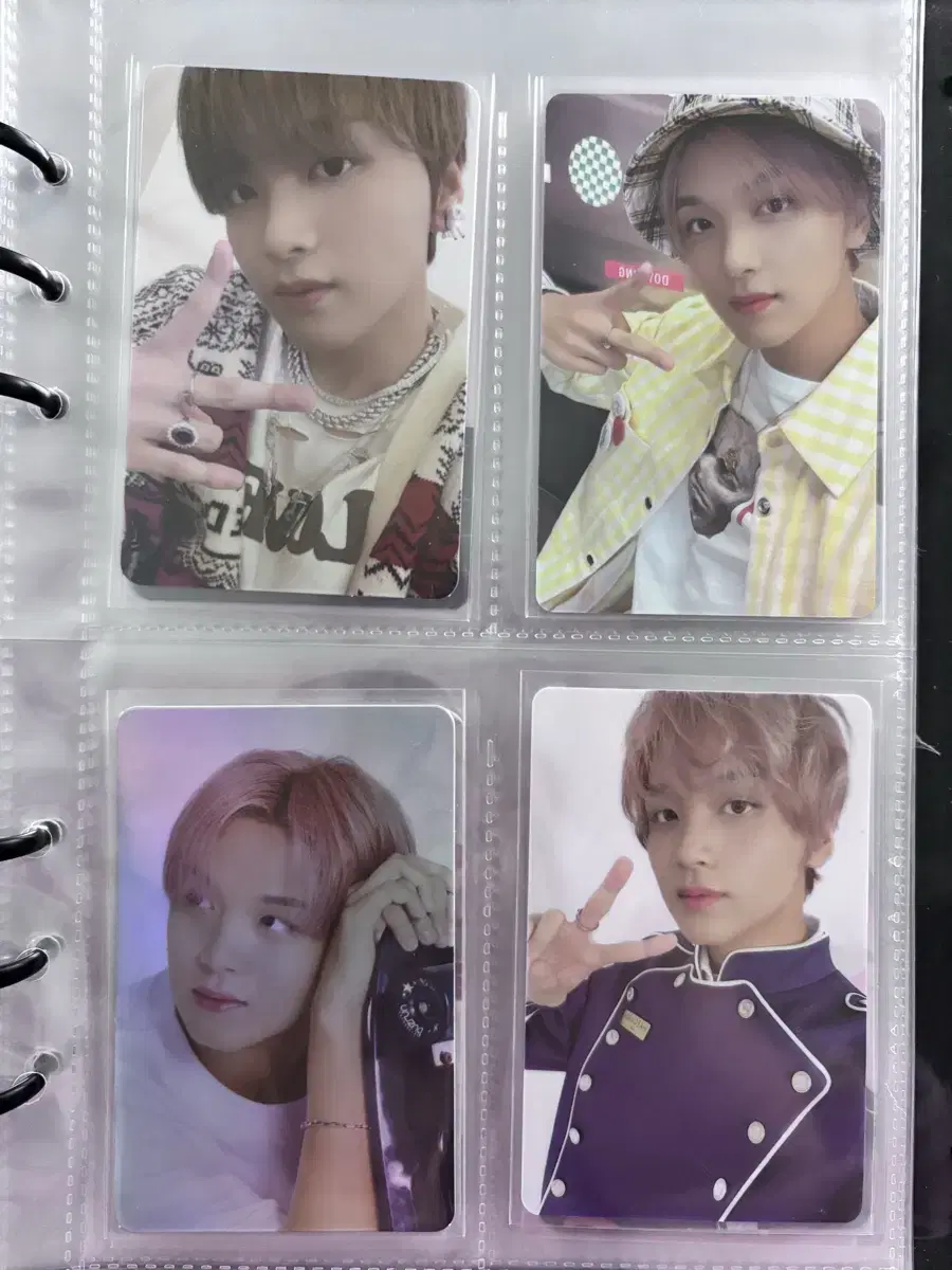 haechan chenle jaemin mark photocard wts