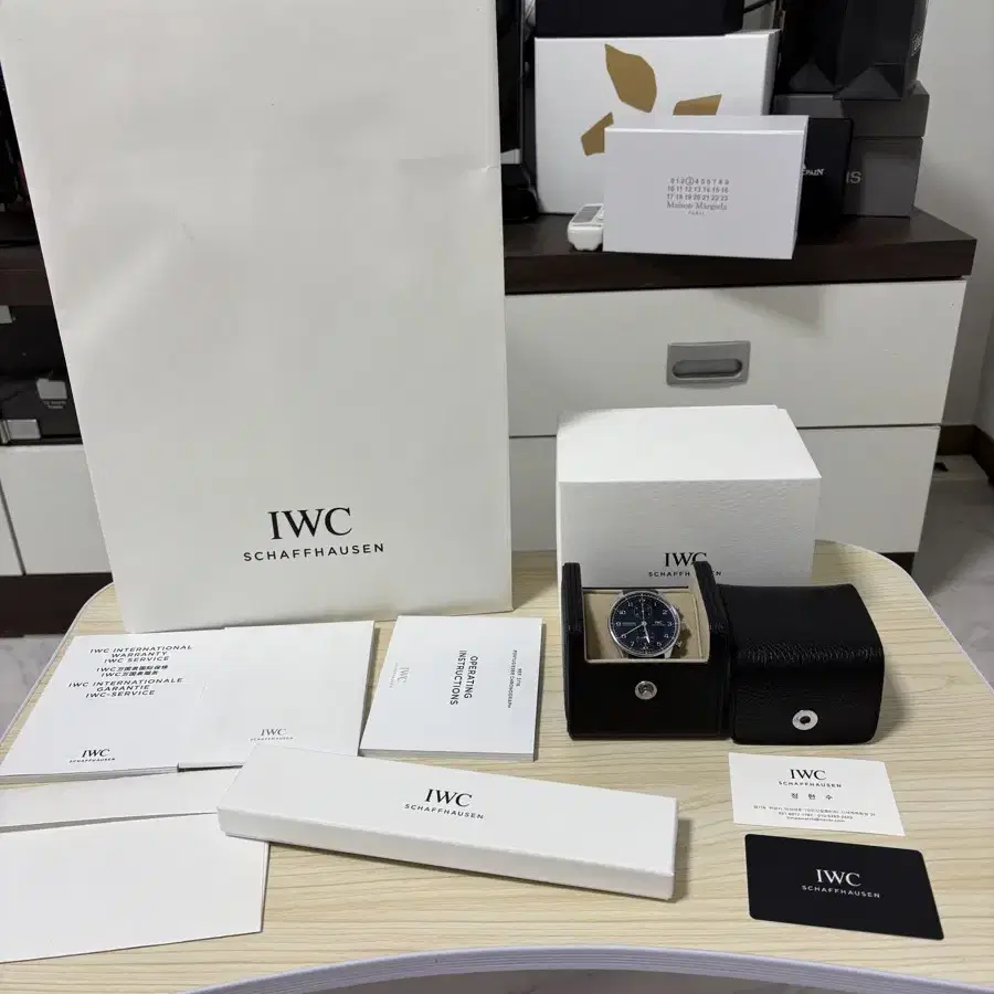 IWC 포르투기저 371609 신형 검판시계 풀박스 판매