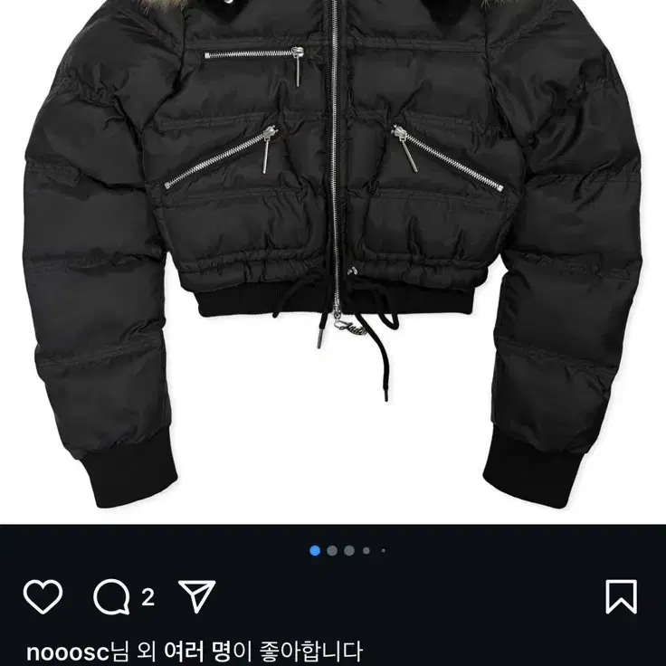 페일제이드 패딩 블랙