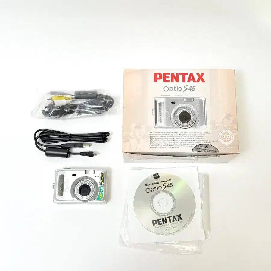 저화소!) 펜탁스 옵티오 s45 Pentax Optio 디카