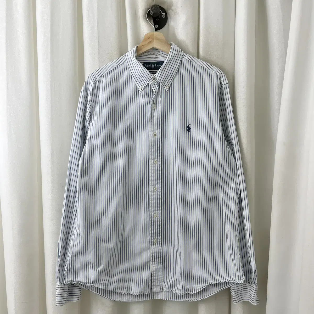 Polo Ralph Lauren Navy Pony Stripe Shirt