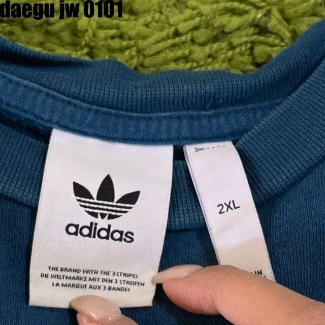 2XL ADIDAS MTM 아디다스 맨투맨