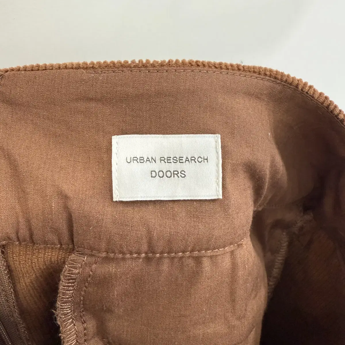 URBAN RESEARCH DOORS 코듀로이 스커트