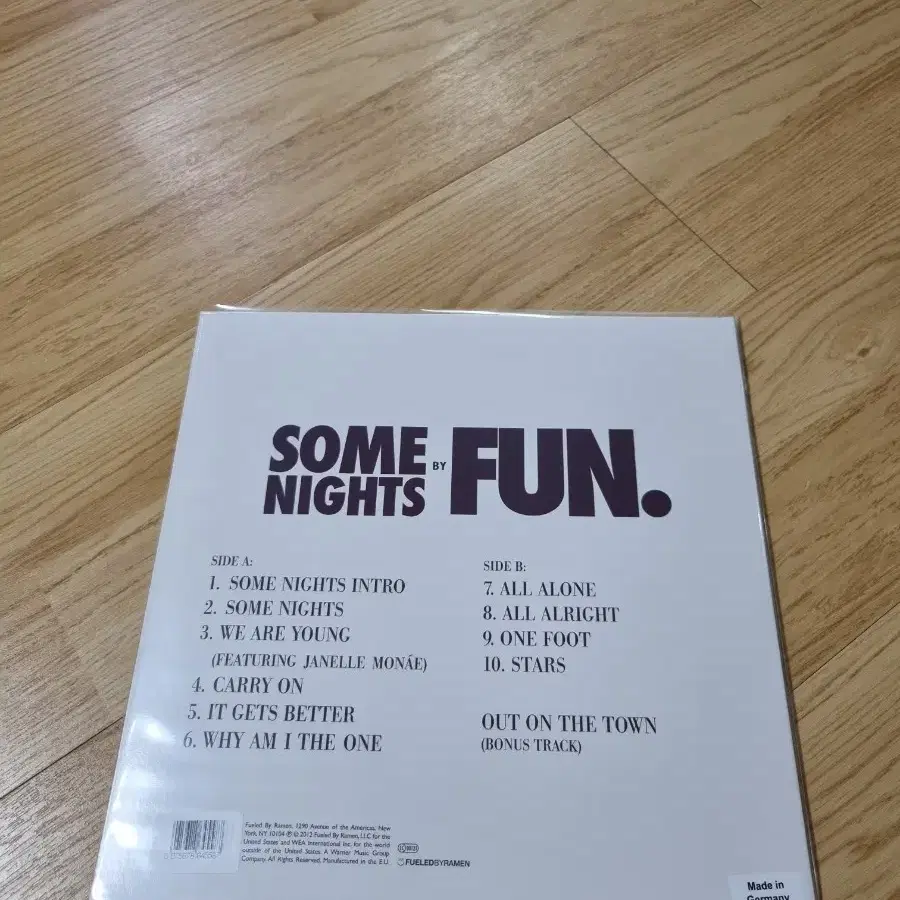 택포)Fun - Some Nights LP 개봉반