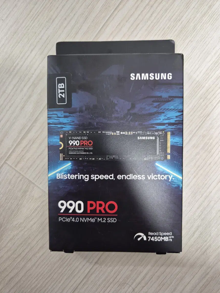 [미사용/단순개봉] 삼성전자 삼성 990 PRO M.2 NVMe 2TB