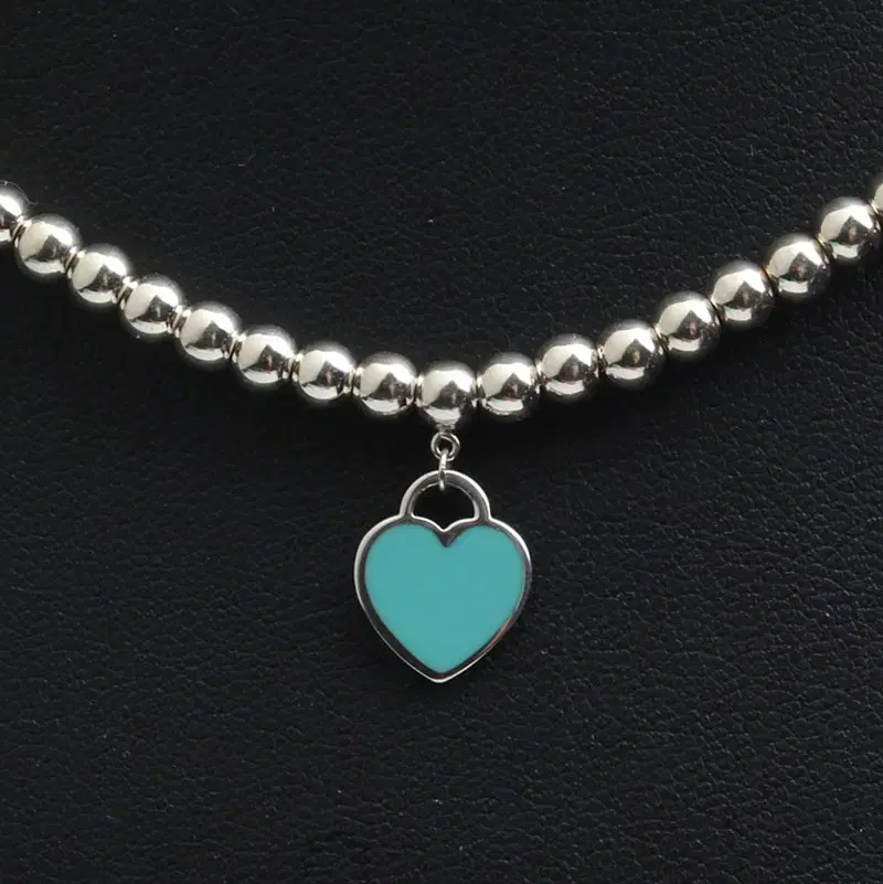 Tiffany 925 Silver Return To Necklace