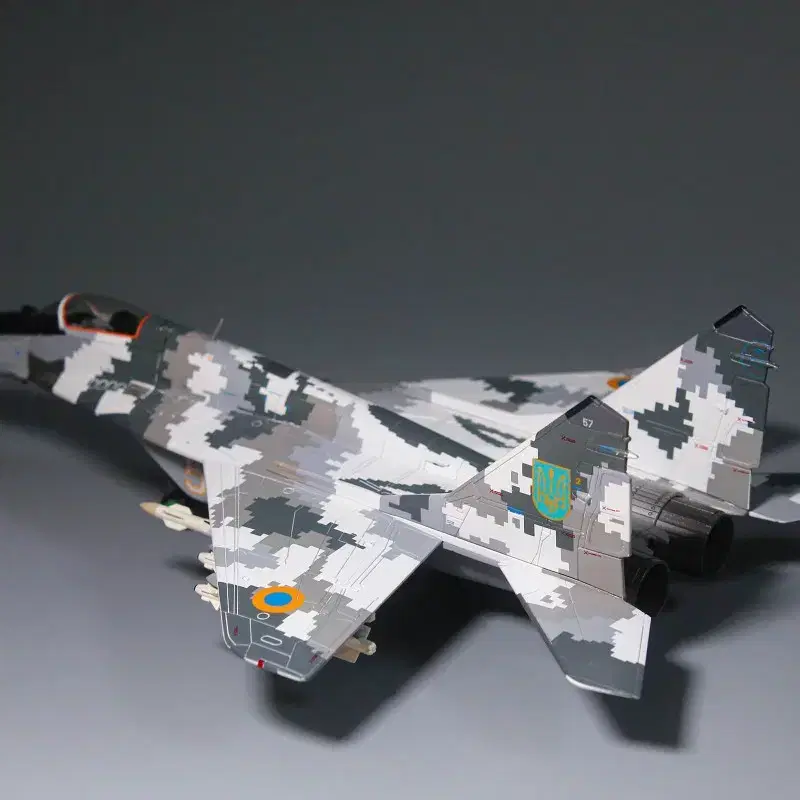 1/72 우크라이나 공군 MiG-29MU1 펄크럼 전투기 모형