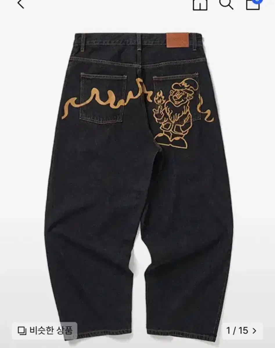 L) 위캔더스 DWARF DENIM PANTS