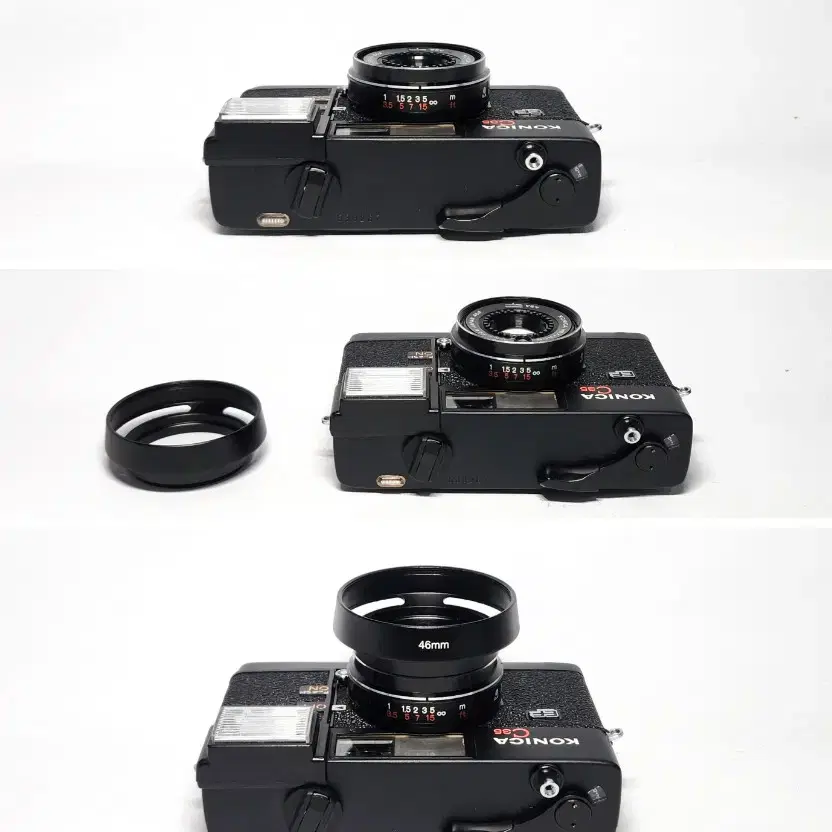 KONICA C35 EF. 필름카메라.정상작동