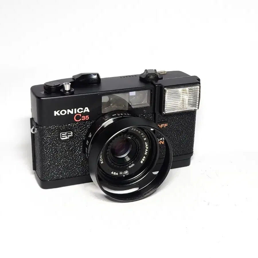 KONICA C35 EF. 필름카메라.정상작동