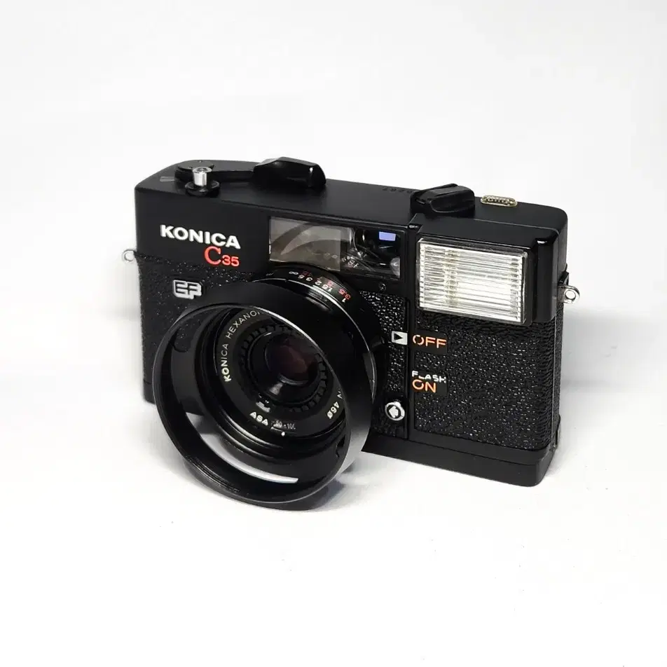 KONICA C35 EF. 필름카메라.정상작동