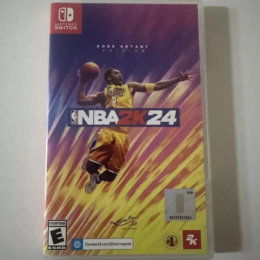 닌텐도 스위치 nba 2k24 판매합니다