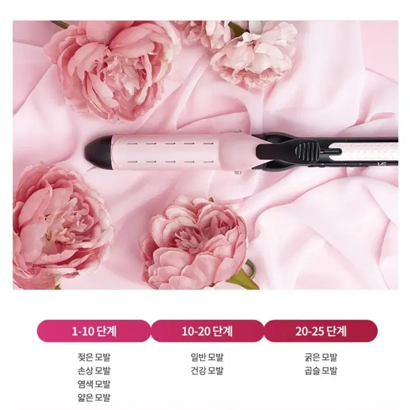 비달사순  아이핑크 컬링 아이론 봉고데기 (32mm)