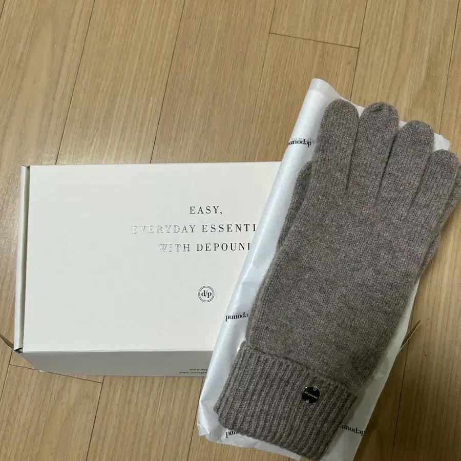 드파운드 wool knit gloves - oatmeal 장갑