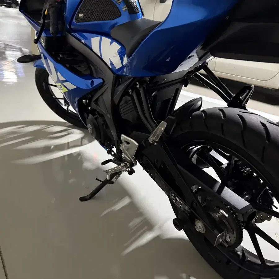 스즈키 GSXR-125 23년식 35@@ 블루색상, RCB빽스텝 블루색상