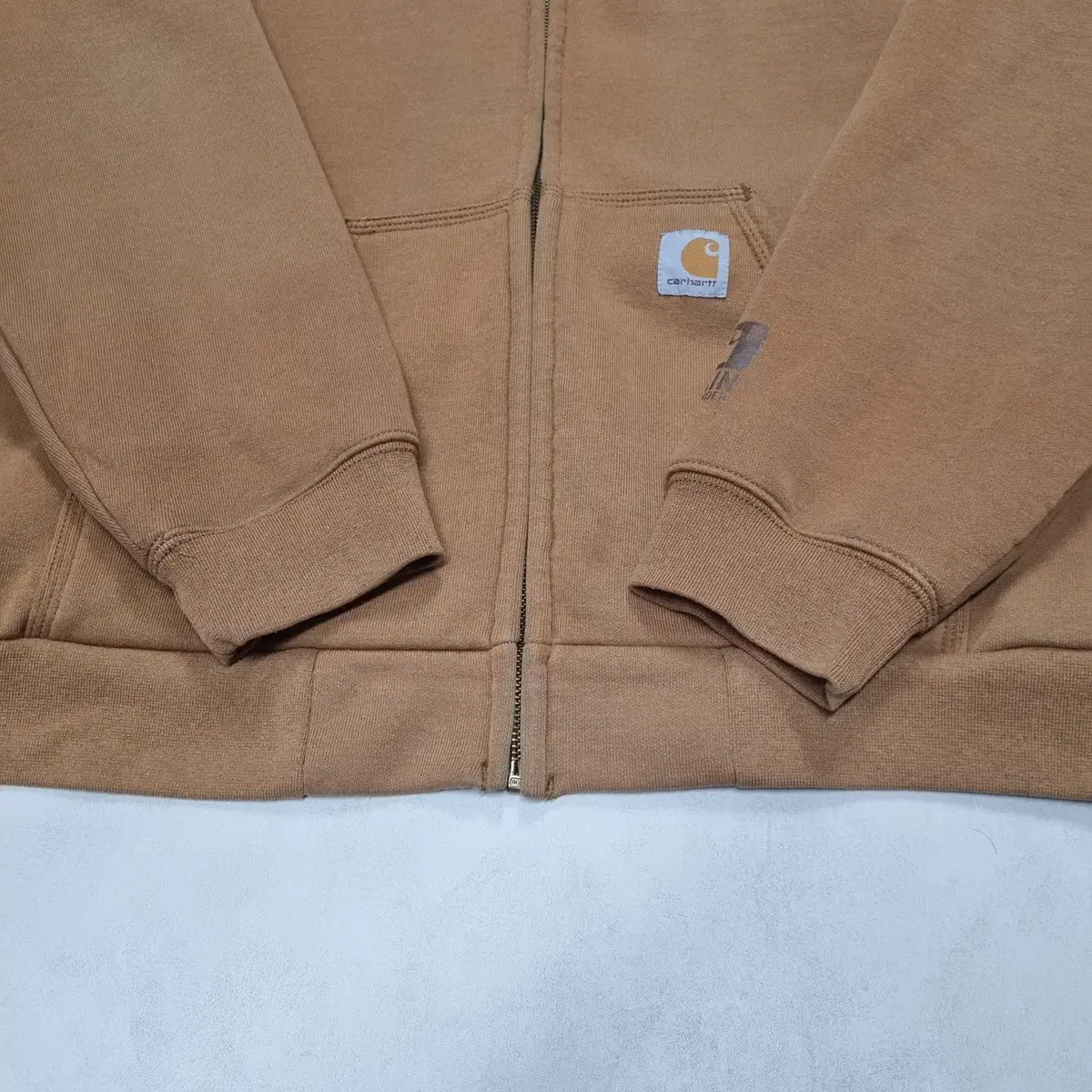 칼하트 써멀 레인디펜더 후드 - L      CARHARTT 된장 후디