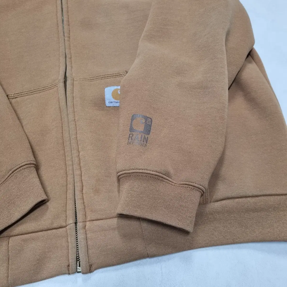 칼하트 써멀 레인디펜더 후드 - L      CARHARTT 된장 후디