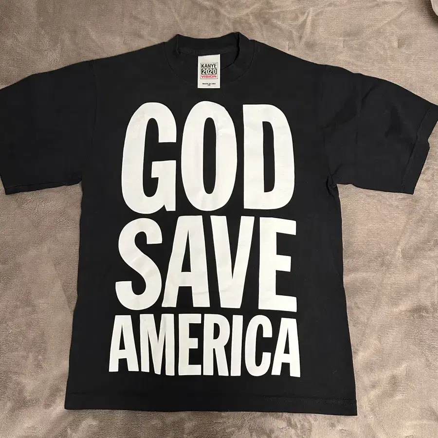 Kanye 대선 GOD SAVE AMERICA 반팔