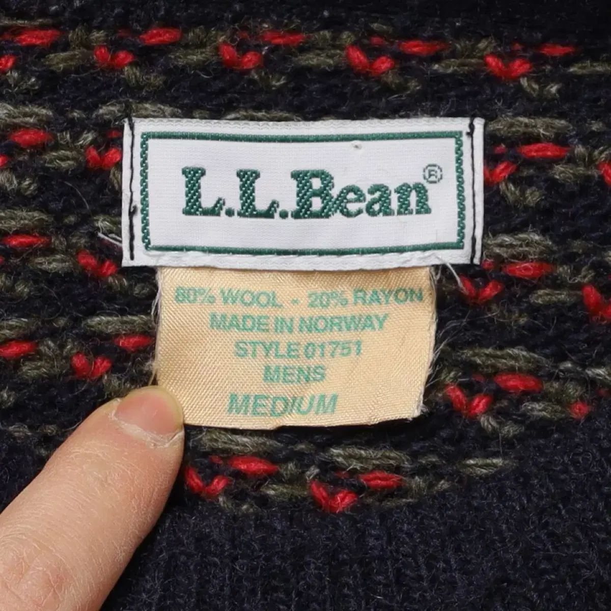 L.L.Bean Pattern Knit