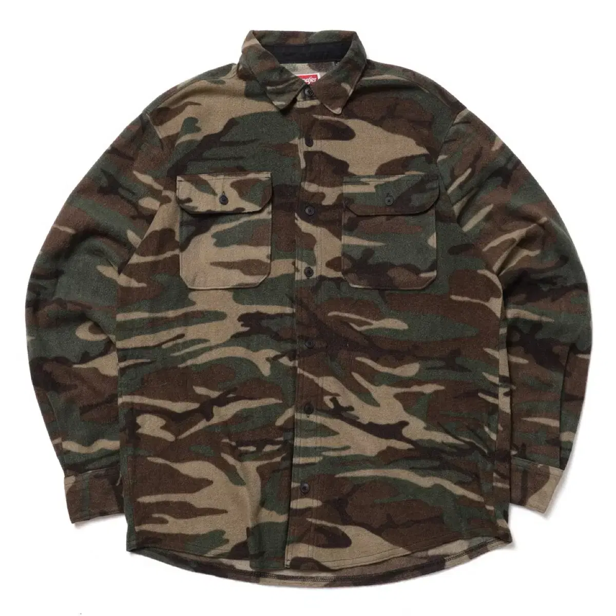 Wrangler Fleece Camo Shirt