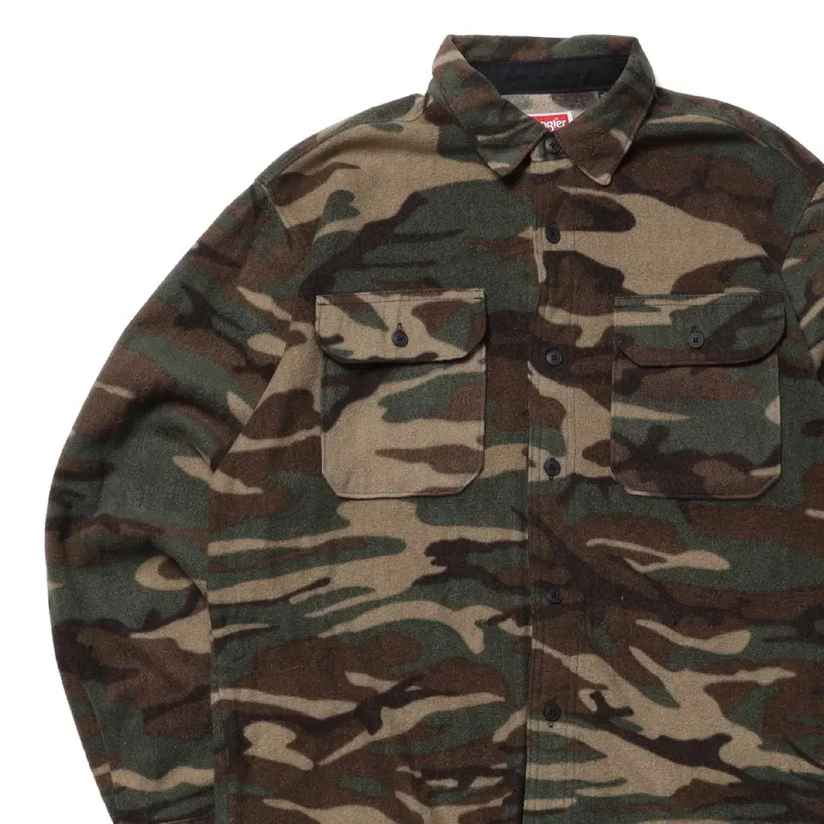 Wrangler Fleece Camo Shirt