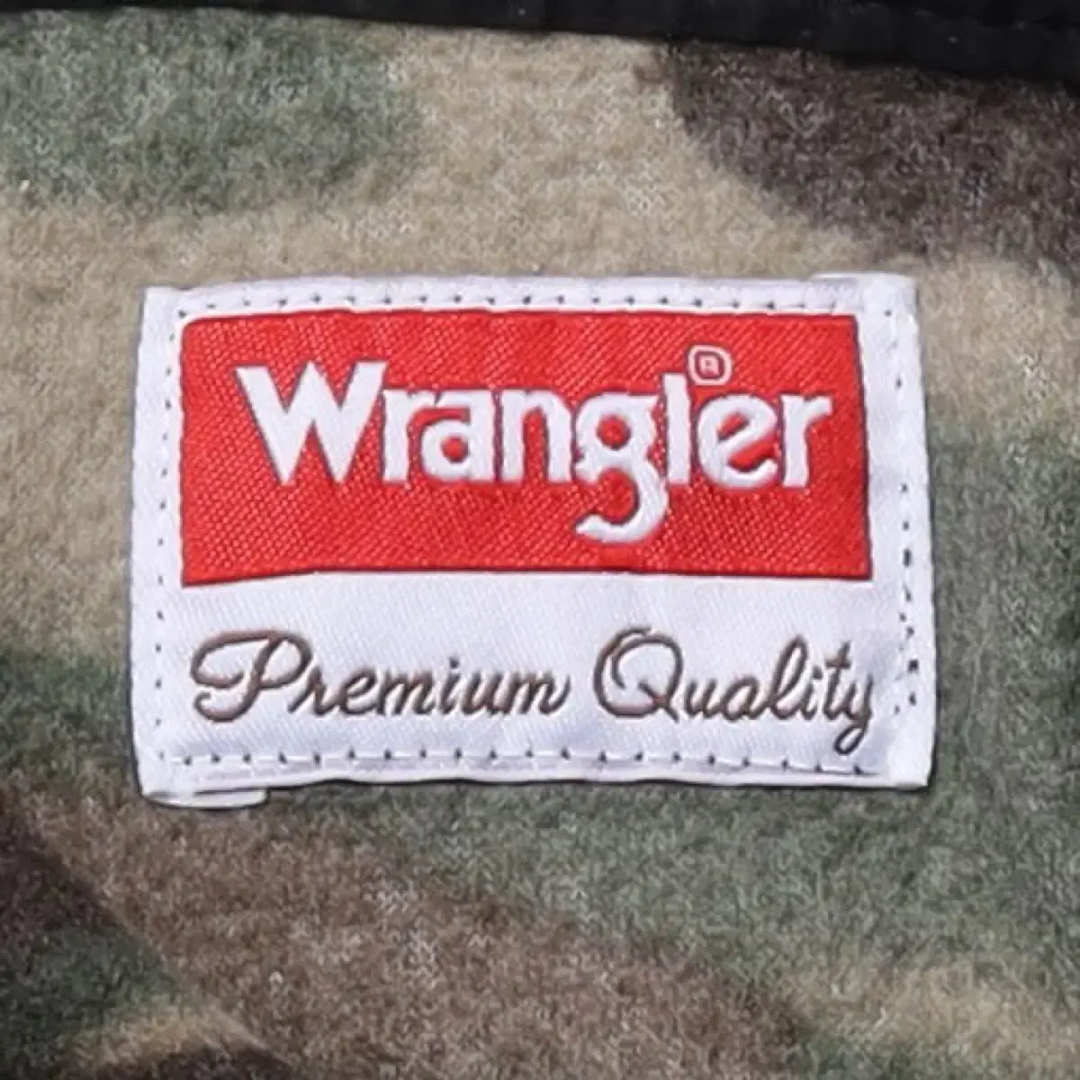 Wrangler Fleece Camo Shirt