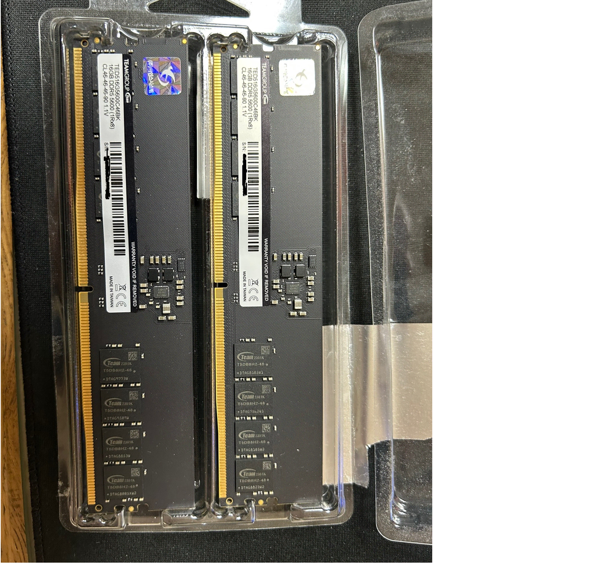 TeamGroup DDR5 5600 CL46 Elite 패키지(16X2)