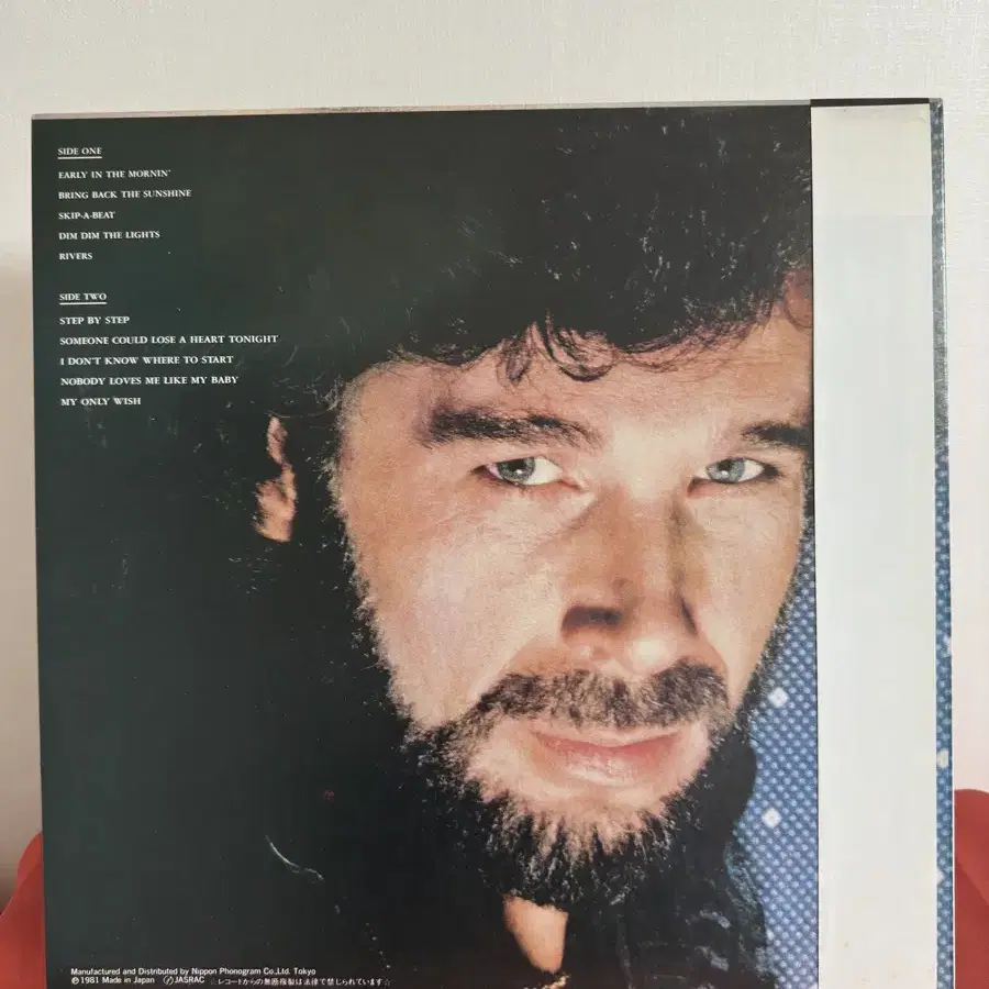 (민트급 알판)Eddie Rabbitt - Step By Step(LP)