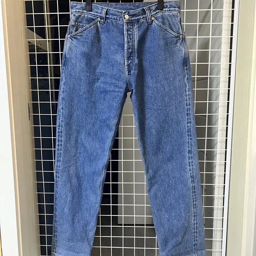 드레익스 Bleach Wash Selvedge 파이브포켓 진