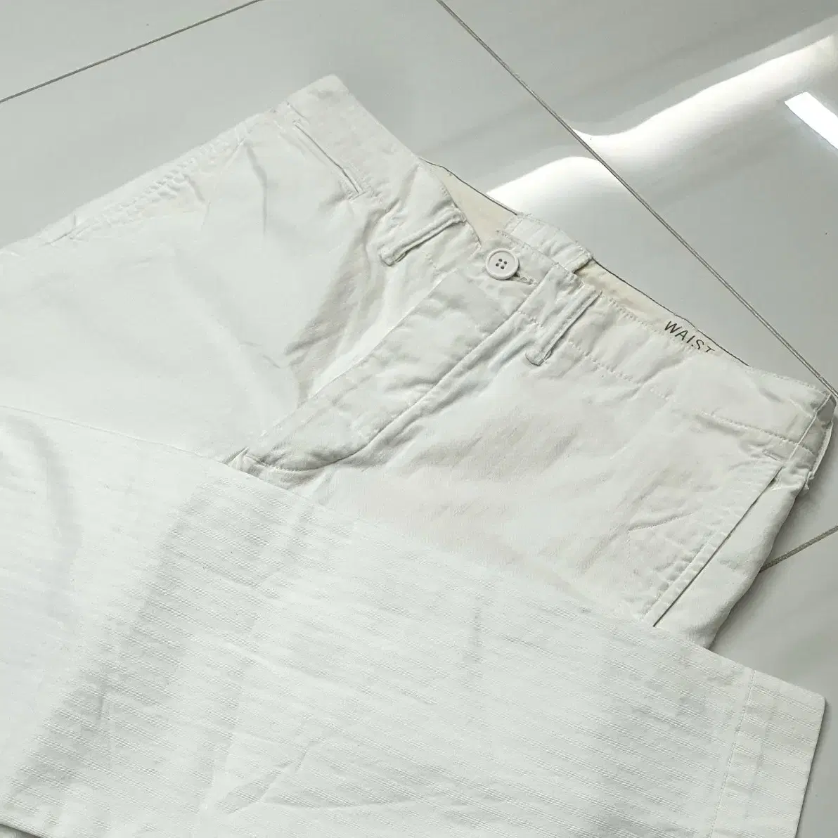 RRL | 더블알엘 RRL Herringbone (HBT) Military Chino Pants