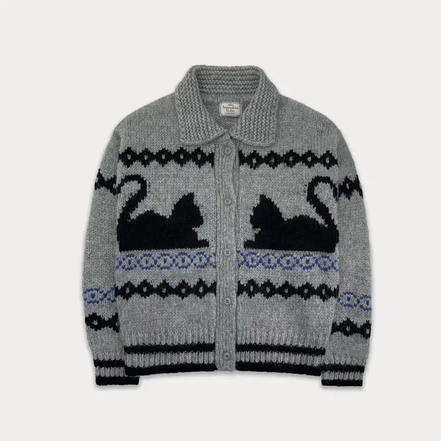 썸웨어버터 Cat vintage alpaca sweater 스웨터