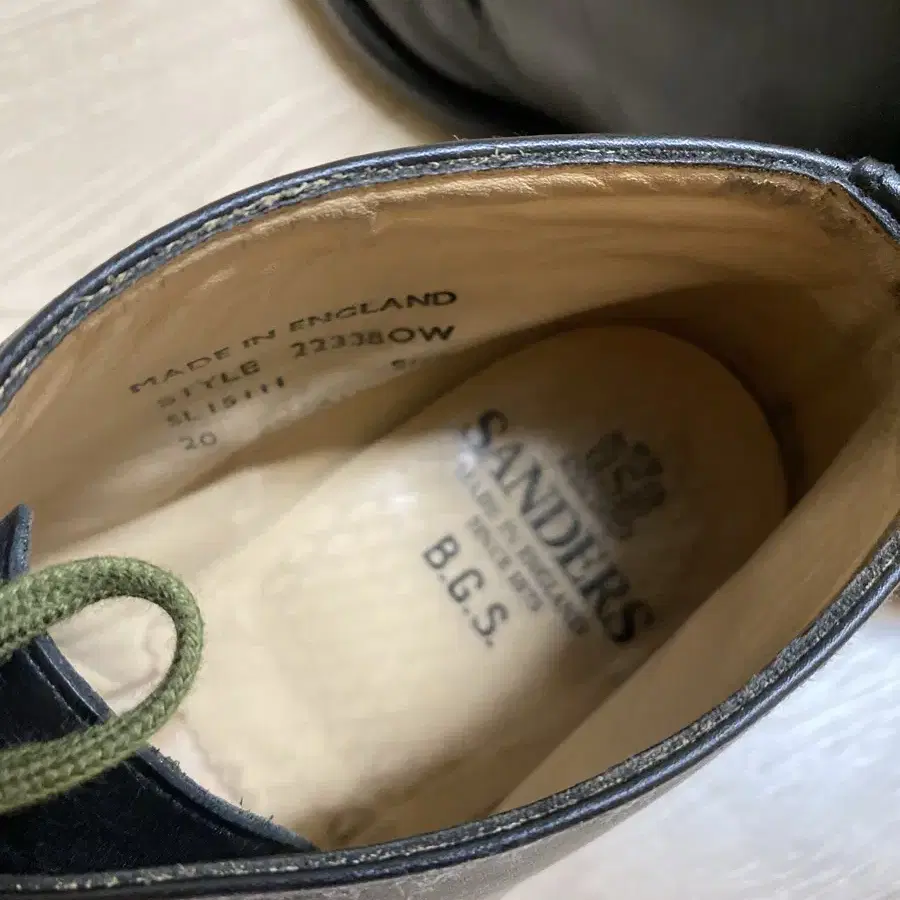 샌더스 SANDERS  BGS Chukka boots