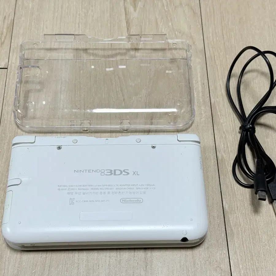 닌텐도 3DS XL 화이트 본체(수리 필요)