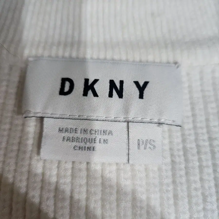 [여S]DKNY 사이드 트임 니트 조끼[Y4B-254]/레이디블루