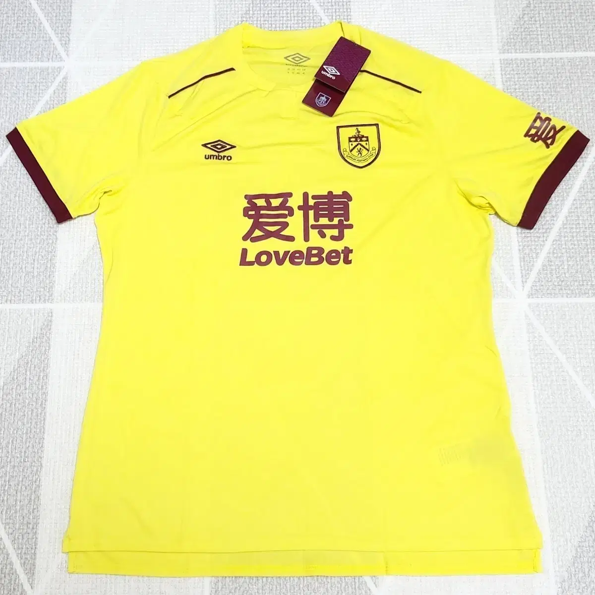 (New/OverseasXXL)Burnley Women's Third Shirt Football Jersey Umbro