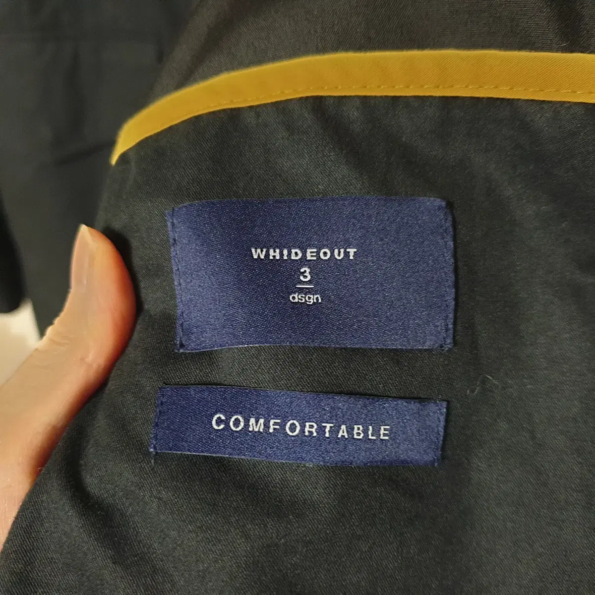 L)하이드아웃 comfortable 남성 점퍼