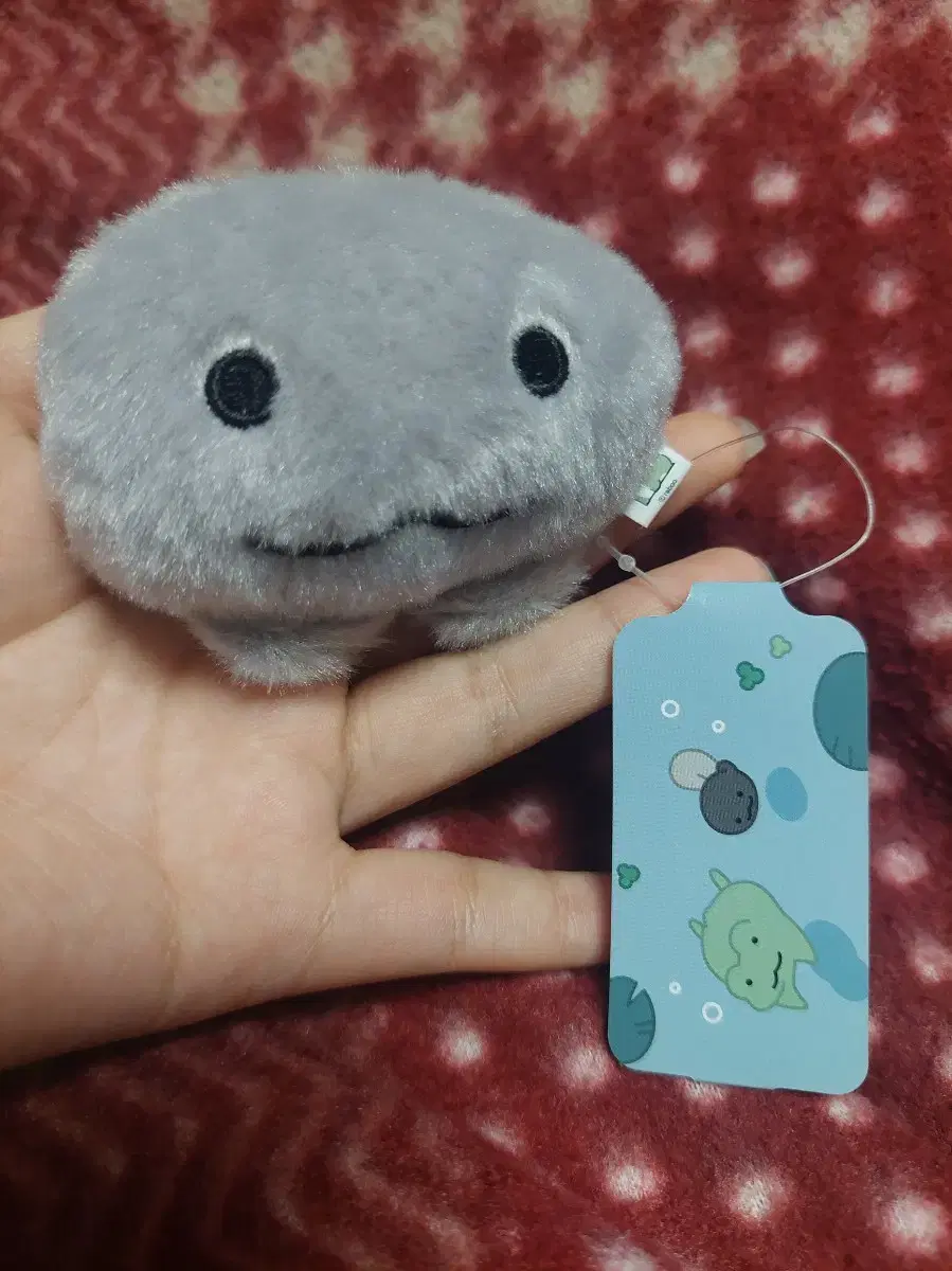 Tadpole doll keyring