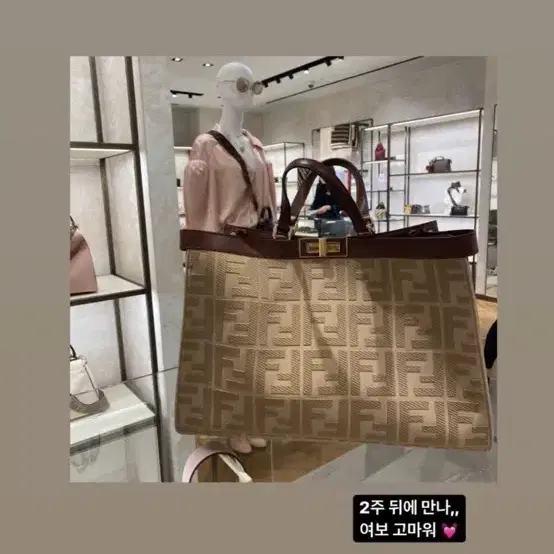 fendi 펜디 피카부 X 숄더백 8BH374