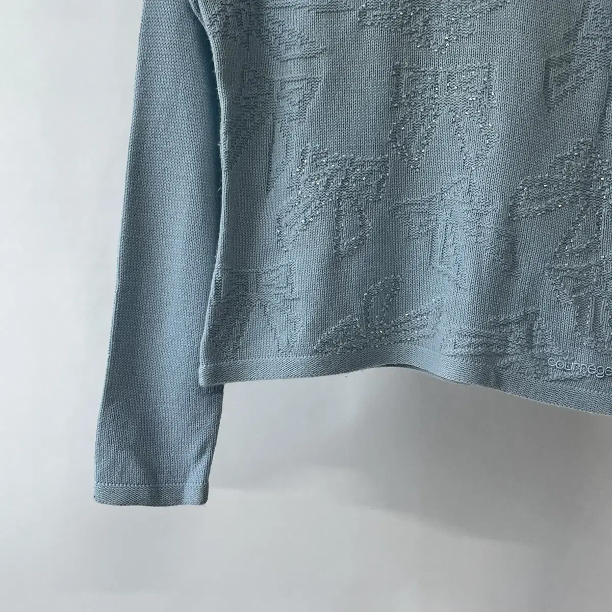 COURREGES 90's Ribbon angora Knit