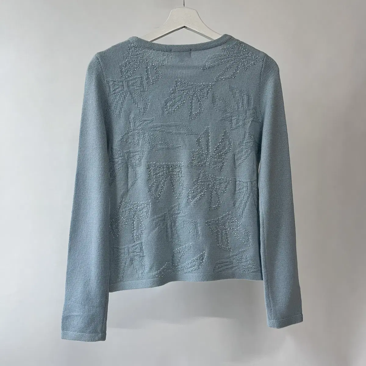 COURREGES 90's Ribbon angora Knit