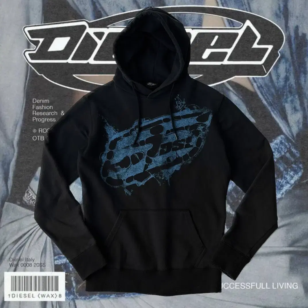 DIESEL 55DSL Hoodie Sweatshirt