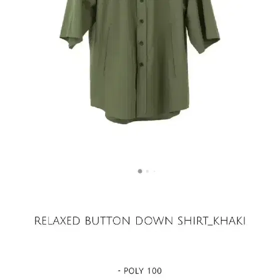 [DOCUMENT] RELAXED BUTTON DOWN SHIRT