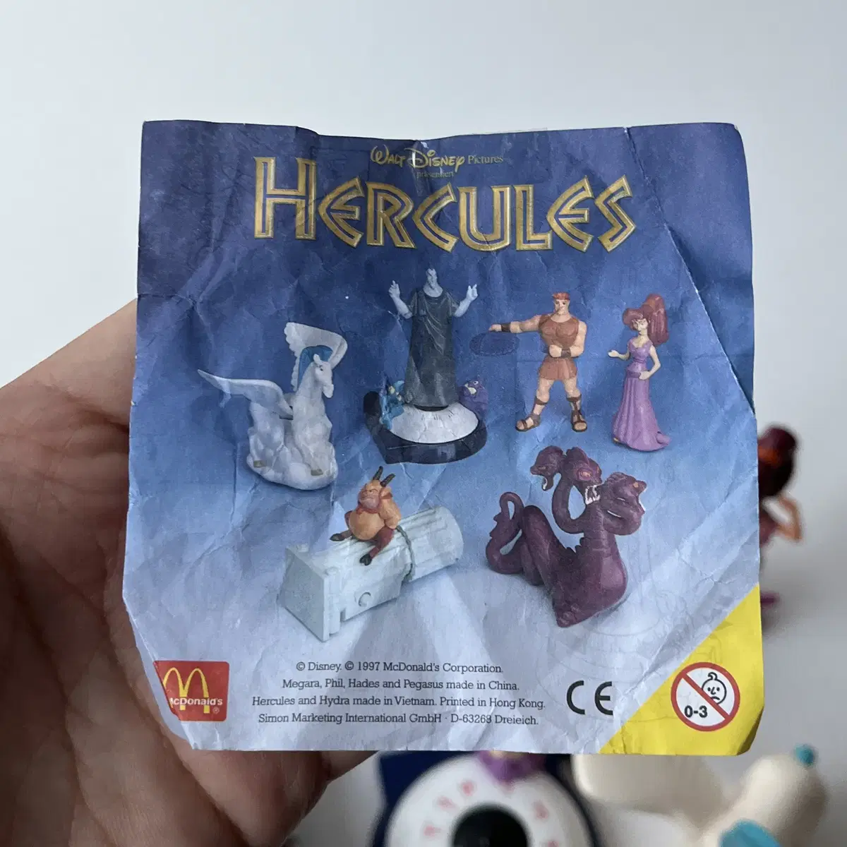 1997 McDonald's " Hercules "  Full Set