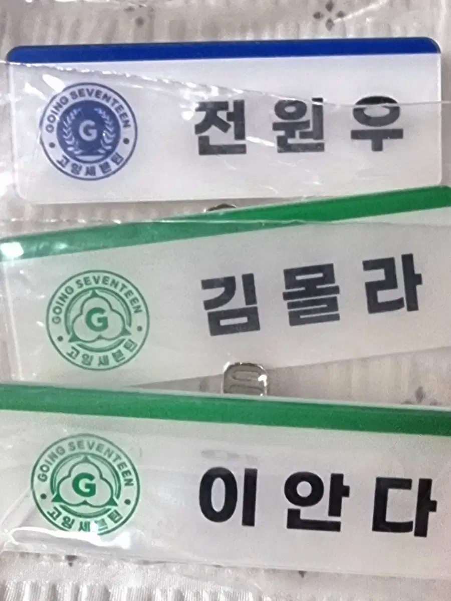 Seventeen jeon wonwoo Kim Mola Ianda Name Badge WTS