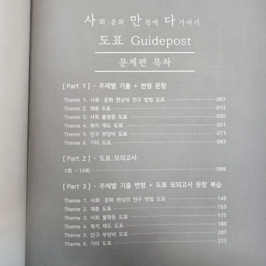 시대인재 사만다 도표 Guidepost