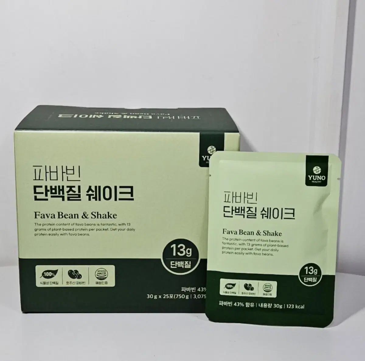 파바빈 단백질 쉐이크 1box 25포